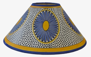 Daisy Lampshade - Blue Yellow - Yellow #5834570