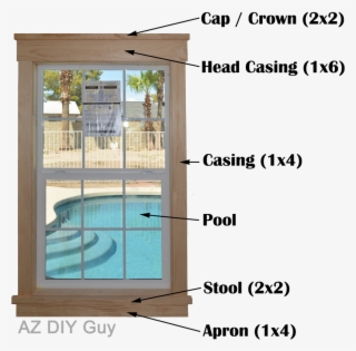 Diy, Style, With Curtains, Simple, With Blinds, Ideas, - Diy Craftsman Exterior Window Trim #5834717