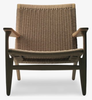 Ch 25 Lounge Chair - Ch25 Low Armchair Soaped Oak & Natural Paper Cord #5835008