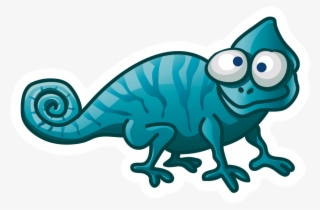 Lizard Chameleons Reptile - Cartoon Lizard Png #5835274