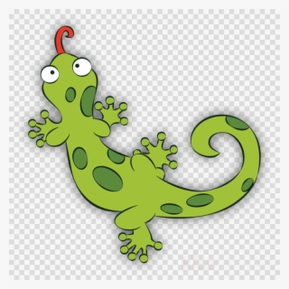 Cartoon Lizard Transparent Clipart Lizard Chameleons - They Have A Lizard Dibujos #5835861