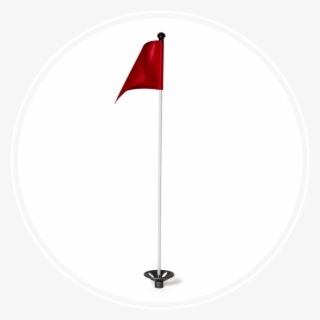 Putting Golf Pins - Bandera Golf Png #5836625