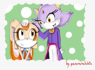 Blaze The Cat And Cream The Rabbit By Pansiratalukta-d56k13w - Cream The Rabbit And Blaze The Cat #5836779