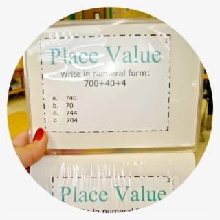 Use Dollar Store Photo Albums For Task Cards - Second Grade #5836949