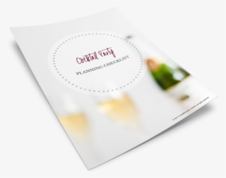 Cocktail Party Planning Checklist - Paper #5838700