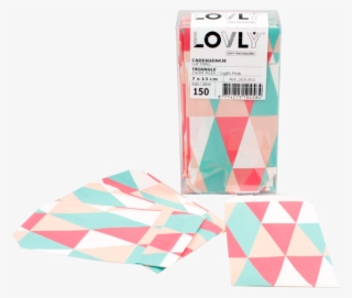 Lovly® Bag, Gift Bags, Paper, 7x13cm, Triangle Licht #5838743