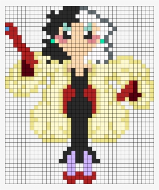 Cruella Deville Perler Bead Pattern / Bead Sprite - Hama Beads Disney Dalmatian #5839074