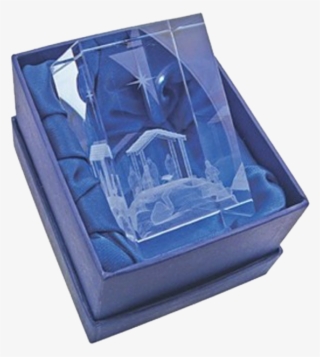 Nativity Crystal Cube #5839126