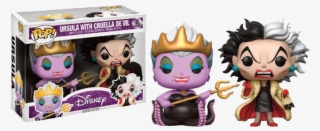 Ursula & Cruella Twin Pack Limited Edition - Funko Pop Ursula Cruella #5839131