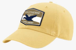 Vegas Gold Ducks Flying Woven Patch Dad Hat - Hat #5839170
