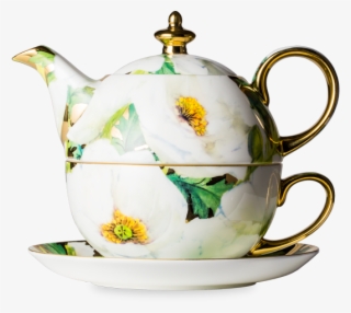 White Poppy Luscious Tea For One - Teapot For One T2 #5840709