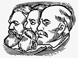 Lenin Drawing Clipart Black And White Stock - Manifesto Of The Communist Party: (annotated) #5841398