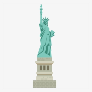 Png Statue Of Liberty Image Free Library - Statue Of Liberty Vector Png #5841452