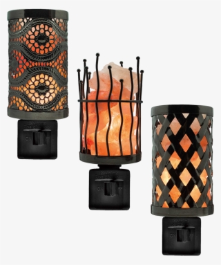 Multiple Options Available Array Of Wbm International - Himalayan Glow Salt Lattice Metal Nightlight In Beige #5841673