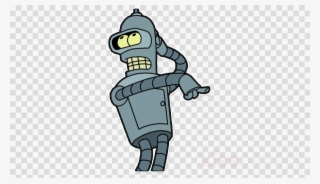 Png Futurama Clipart Bender Philip J - Bender Png #5843549