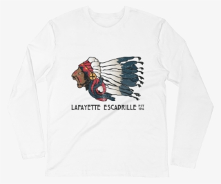 Lafayette Escadrille Fitted Long Sleeve - Long-sleeved T-shirt #5843963