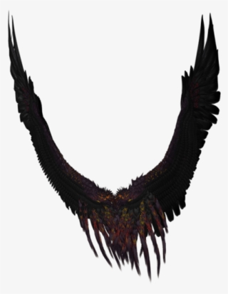 Long Black And Purple Wings #5844093