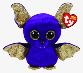 Halloween Count Purple Bat With Wings - Beanie Boo 2018 Halloween #5844286