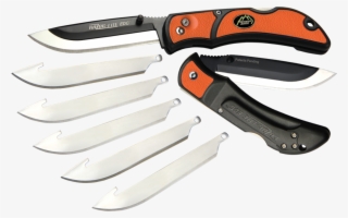 This Is The Sharpest, Strongest, Replacement Razor-blade - Outdoor Edge - Rlb-30c - Razor-lite Edc (orange) #5844795