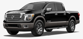 2017 Nissan Titan - Black 2019 Toyota Tacoma #5846338