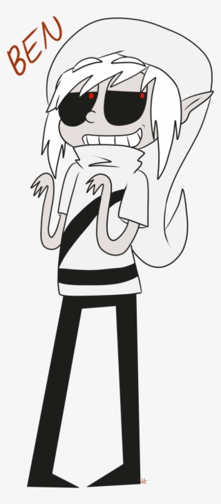 Ben Drowned By Funnytoger104-d5v1yi1 - Ben Drowned Kawaii Blanco Y Negro #5847047