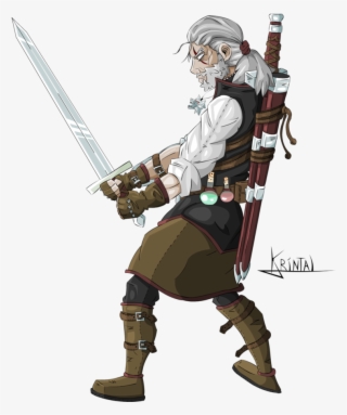 Geralt De Riv Png - Geralt De Riv Drawing #5849378