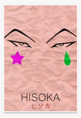Poster Minimalist Hisoka De - Drawing #5849476