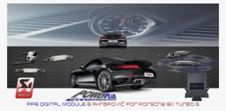 Ppe Digital Module & Akrapovic Exhaust System For Porsche - Porsche 930 #5853010