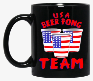 America Beer Mug Usa Beer Pong Team Coffee Mug Tea #5853836