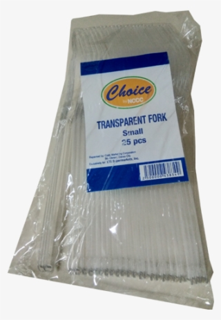 Choice Transparent Fork Small 25s Choice Transparent - Rice Paper #5854148
