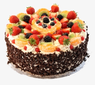 Fruit Fiesta Cake Decorating Ideas - Fruit Gateau Birthday Cake #5854618