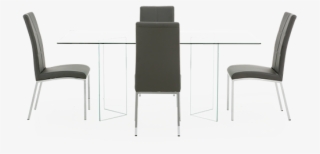 Image For Grey Kitchen Room With Glass Table From Brault - Table Cuisine Brault Et Martineau #5854916