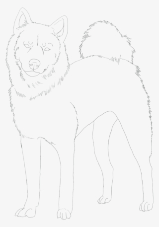 Shiba Inu Line Art - Line Art #5855458