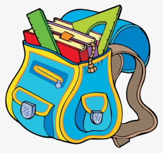 Clip Art Bag Transprent Png Free Download - School Bag Clipart #5856312