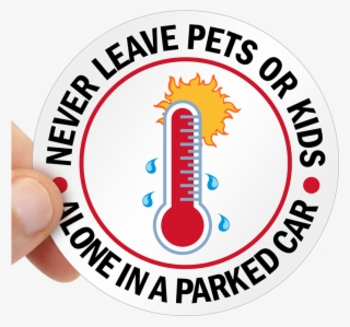 Never Leave Pets Or Kids Alone Car Decal - Southern Mindanao Institute Of Technology Logo #5859936