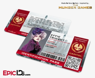 The Hunger Games Inspired Capitol Identification Card - Hunger Games Id #5860962 The Hunger Games Inspired Capitol Identification Card - Hunger Games Id #5860962