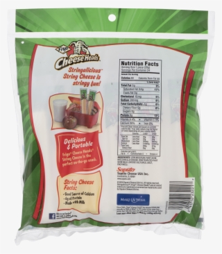 Frigo Cheese Heads Original Low Moisture Part Skim - Frigo Cheese Head String Cheese Food Label #5862278