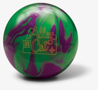 Dv8 Alley Cat Purple Green - Dv8 Alley Cat Bowling Ball- Purple/green (15lbs) #5862438