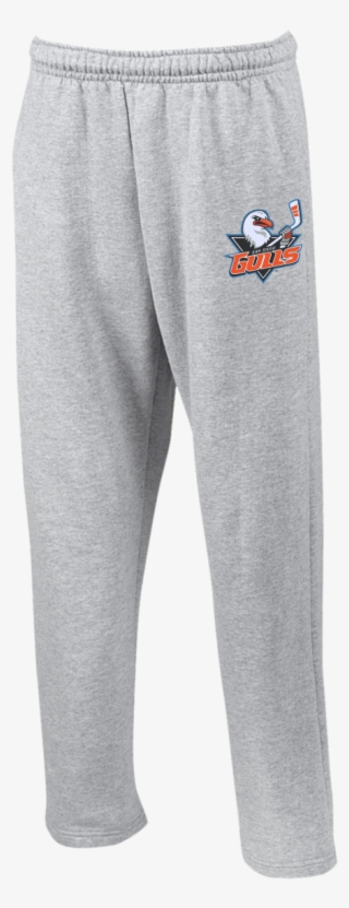 San Diego Gulls Open Bottom Sweatpants With Pockets - Gildan Men's Open Bottom Pocketed Sweatpant #5863081