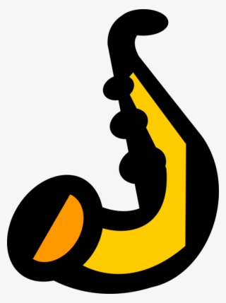 Vector Illustration Of Saxophone Brass Single-reed #5863434