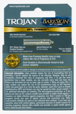 Trojan - Charged Lubricated Condoms - 3 Latex Condoms #5863811