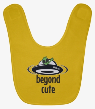 Area 51 Beyond Cute Ufo Alien Baby Bib - Infant #5865761