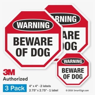 Dog Warning Label Set #5866743