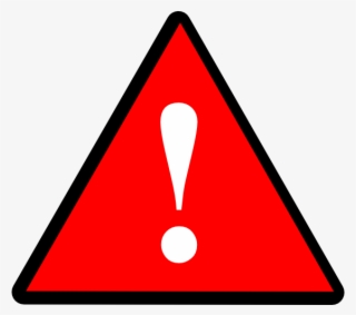 Black Red White Warning 1 Svg Clip Arts 600 X 532 Px #5867394