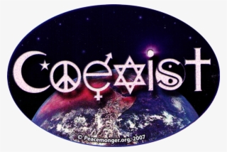 Wa144 - Coexist - Window Sticker - Coexist Bumper Sticker #5867397