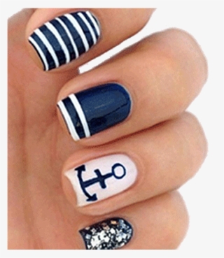 Nail Art Transparent Image - Ancla En Las Uñas De Los Pies #5867596