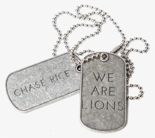 We Are Lions Dog Tag Necklace - Chase Rice Dog Tag Necklace #5868151