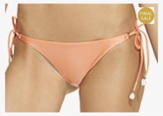 Coral Long Tie Side Bottom - Coral #5869093