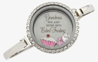 Grandma's Have Extra Frosting Bangle Bracelet - Love My Policeman Charm Necklace #5869245