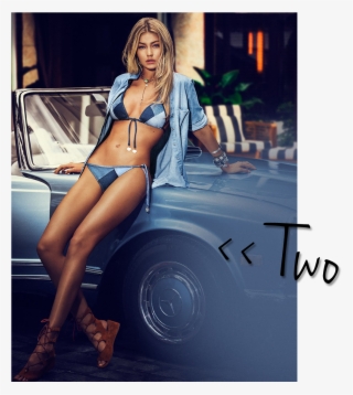 Gigi Hadid Summer Favorites Seafolly Swim Kokonuts - Seafolly Block Color Bleu Roi #5869297